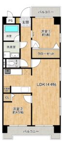 新栄アンピール新姪浜　405号室