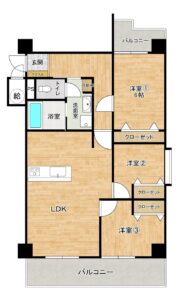 ロワールマンション博多駅南　302号室